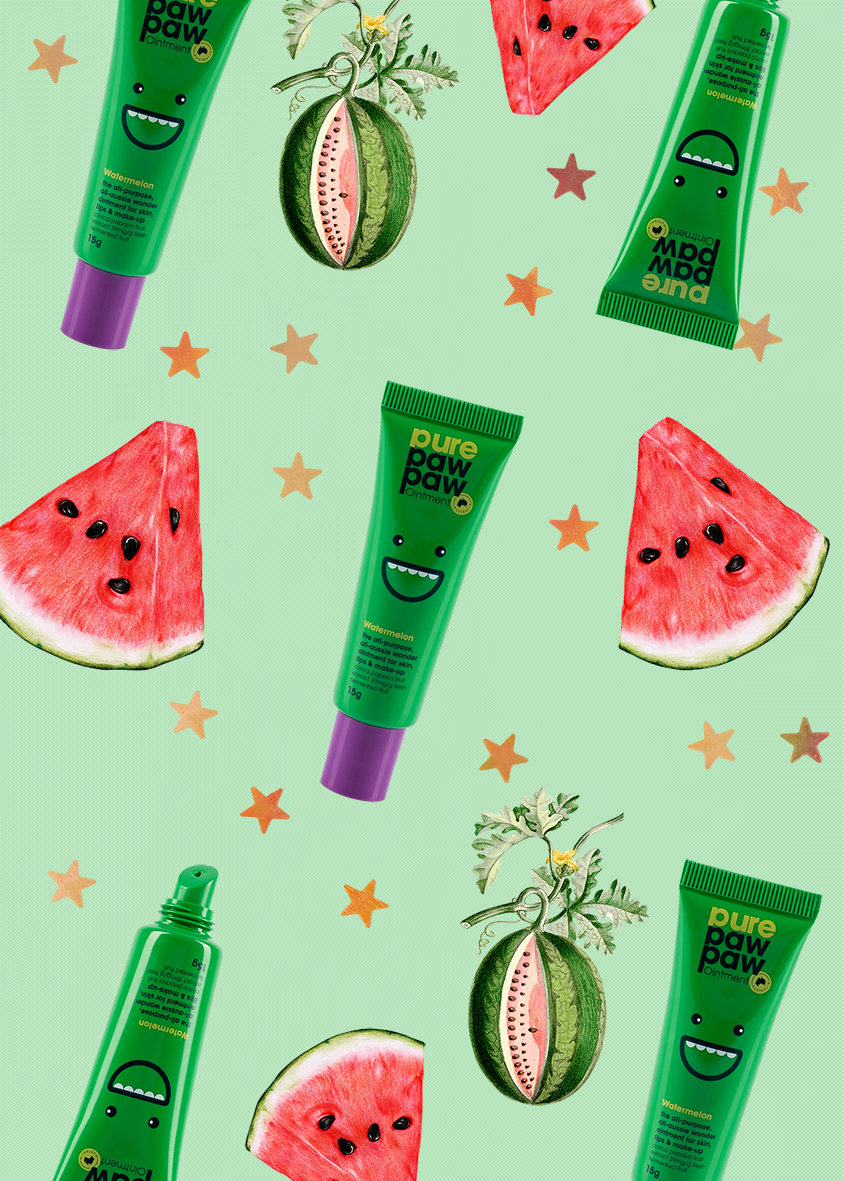 Watermelon-15g_flat watermelon paw paw ointment